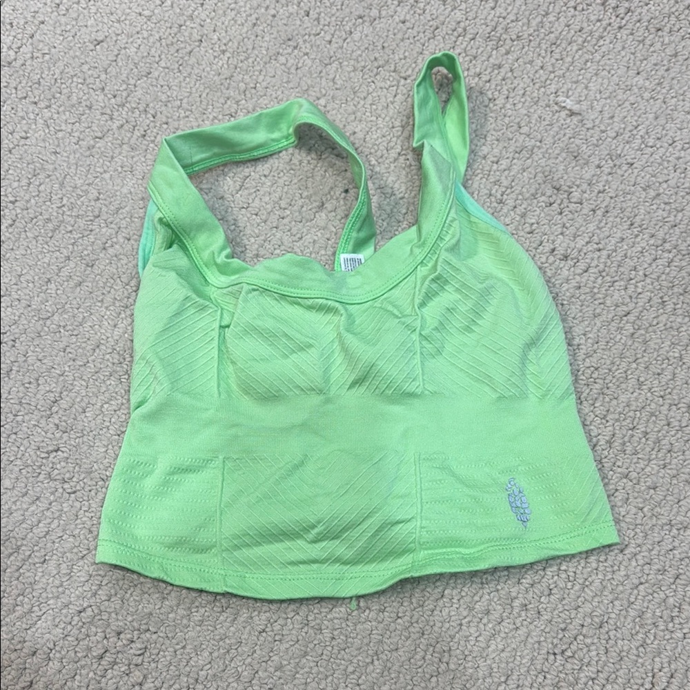 FP Movement by Free People Green Crop Top